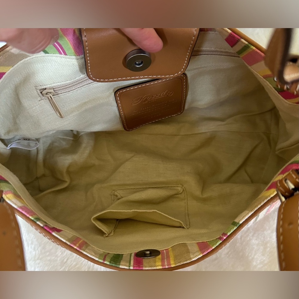 Fossil Striped Multicolor Shoulder Bag - Picture 9 of 12